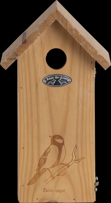 Pajarera Silueta de Carbonero Comun